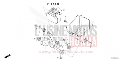 MODULATEUR ABS CB500XAR de 2024